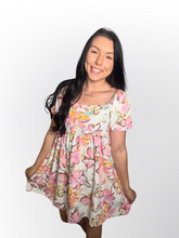 Load image into Gallery viewer, HOT RESTOCK Pearl pink floral dress