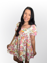 Load image into Gallery viewer, HOT RESTOCK Pearl pink floral dress