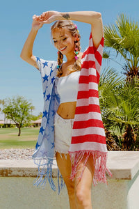 American Flag Knit cardigan