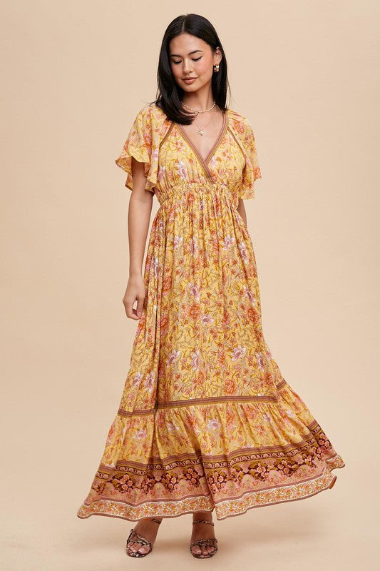 Sunrise boho vibes dress