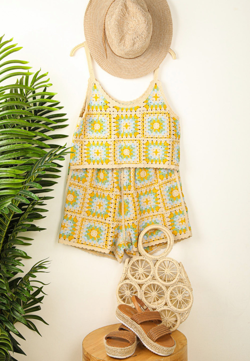 Beachy babe crochet set