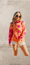 Load image into Gallery viewer, Spring is in the air floral pattern sweater