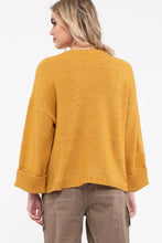 Load image into Gallery viewer, Mustard knit pull over