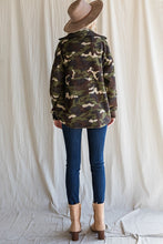 Load image into Gallery viewer, Camo Serpa Shacket With pockets!!