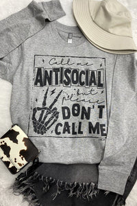Call me antisocial but please don't call me - ch